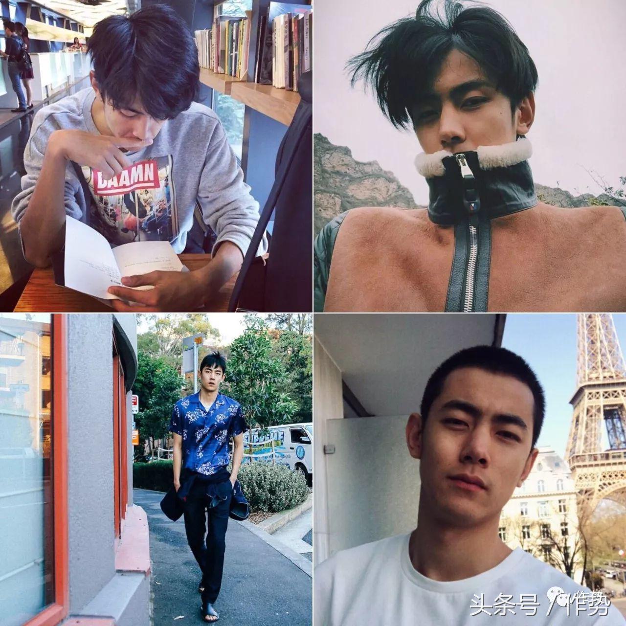 纪凌尘长得帅吗,纪凌尘和男模同台