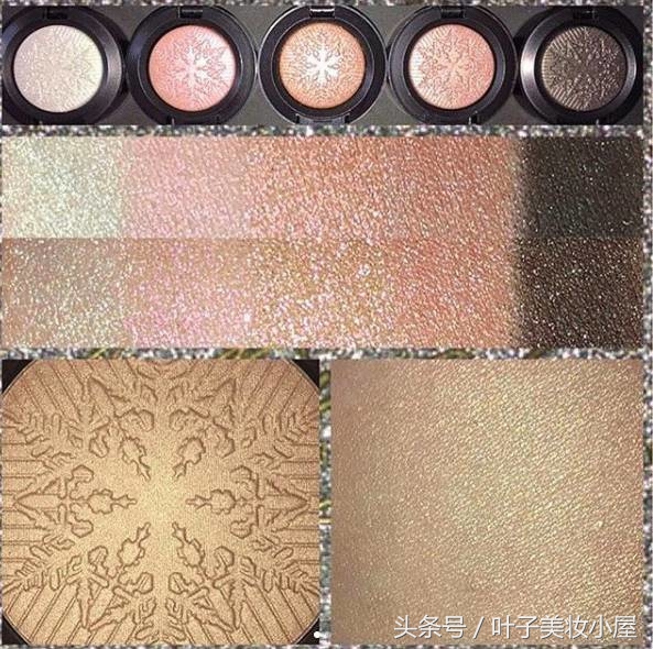 美爆！MAC圣诞雪花限定，连YSL星辰都给跪了！