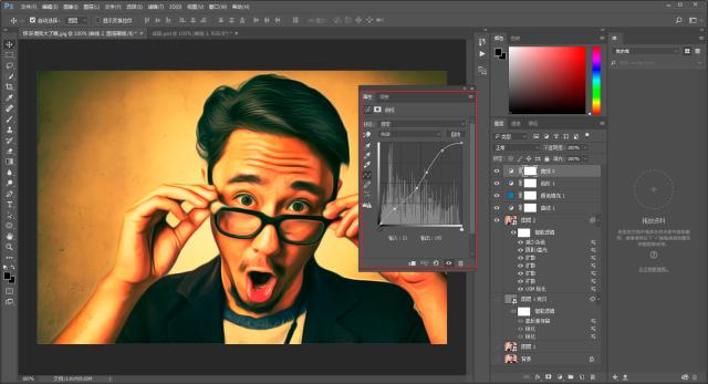 用ps怎么调出油画风格的感觉,ps油画图片更有创新的排版风格