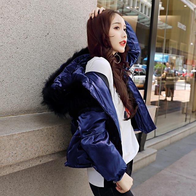 时尚又保暖又洋气的棉服,棉服也能穿出时尚感版型宽松素雅