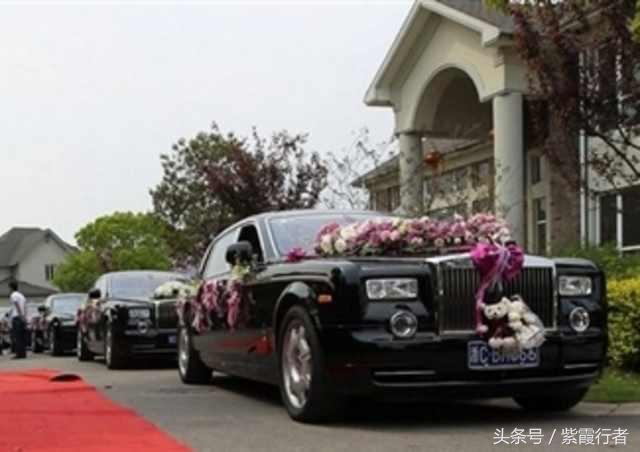 盘点最豪华的婚车车队,最合适做婚车的几款车