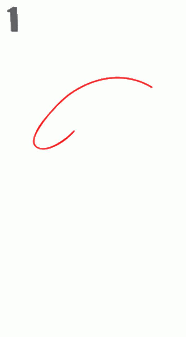 人鱼超萌简笔画教程简单,简笔画海洋生物简单的画法