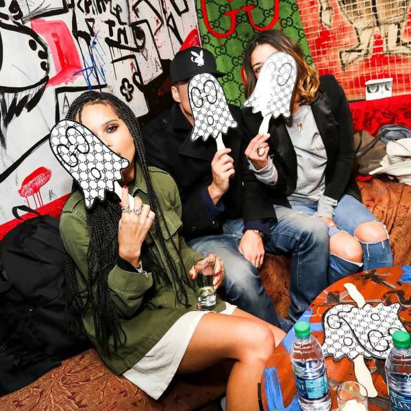 gucci日系插画,gucci限量版插画