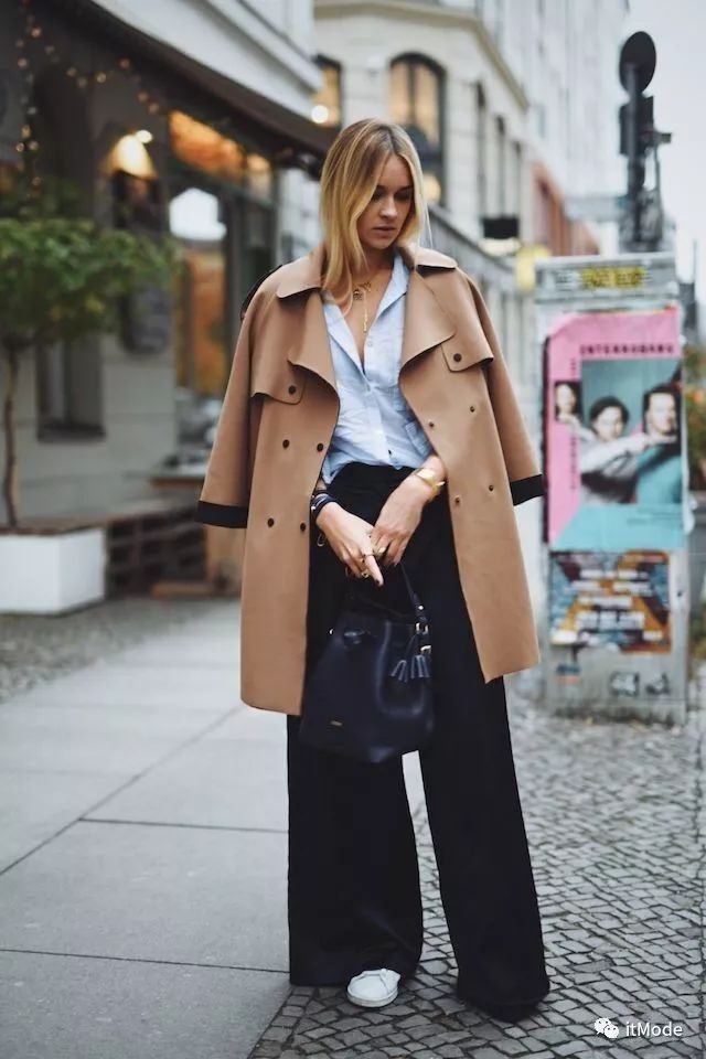 阔腿裤平底鞋,平底鞋阔腿裤搭配图片