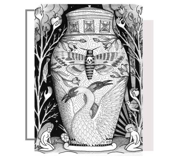 gucci日系插画,gucci限量版插画