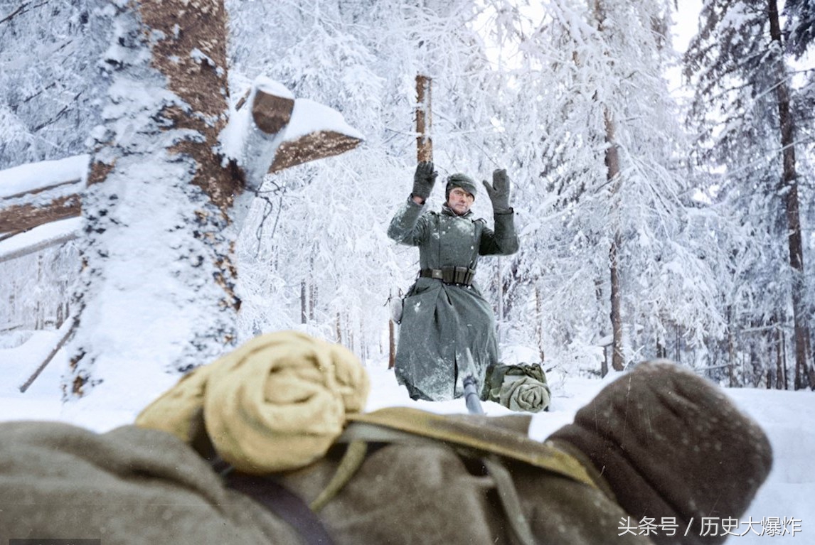 彩色二战照片法军,彩色二战视频