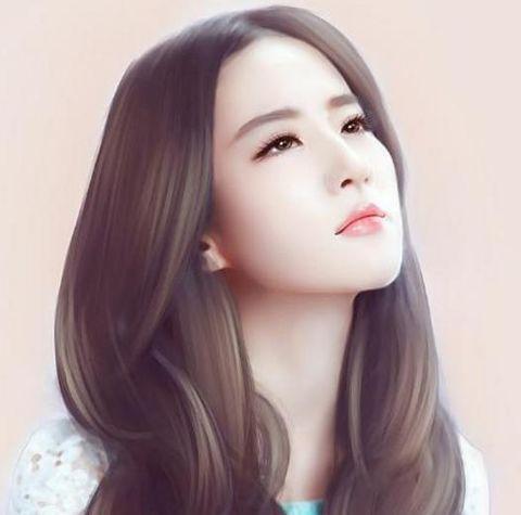 绘美人手绘女明星,手绘好看女孩