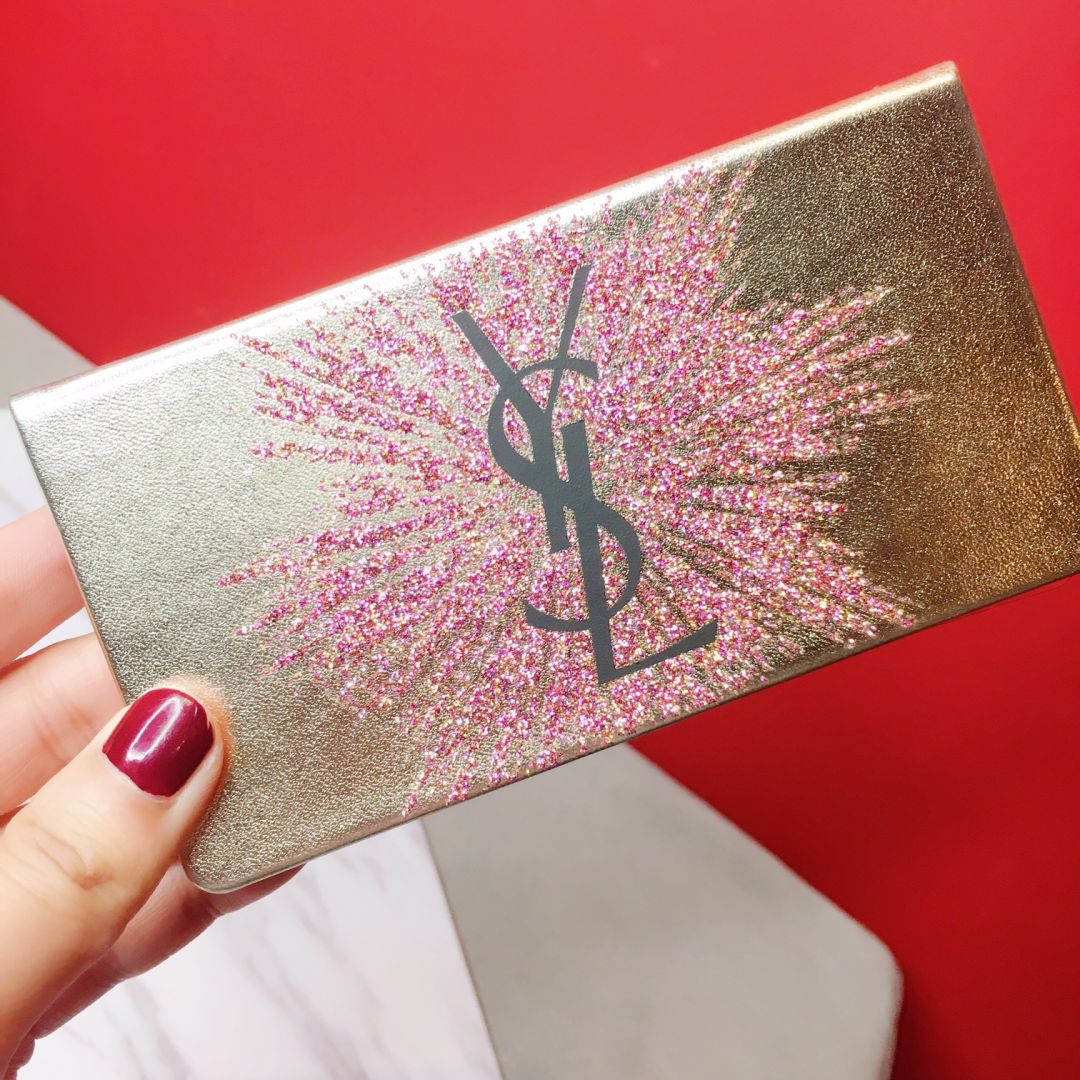 ysl限量彩盘,ysl圣诞限定口红唇釉套装