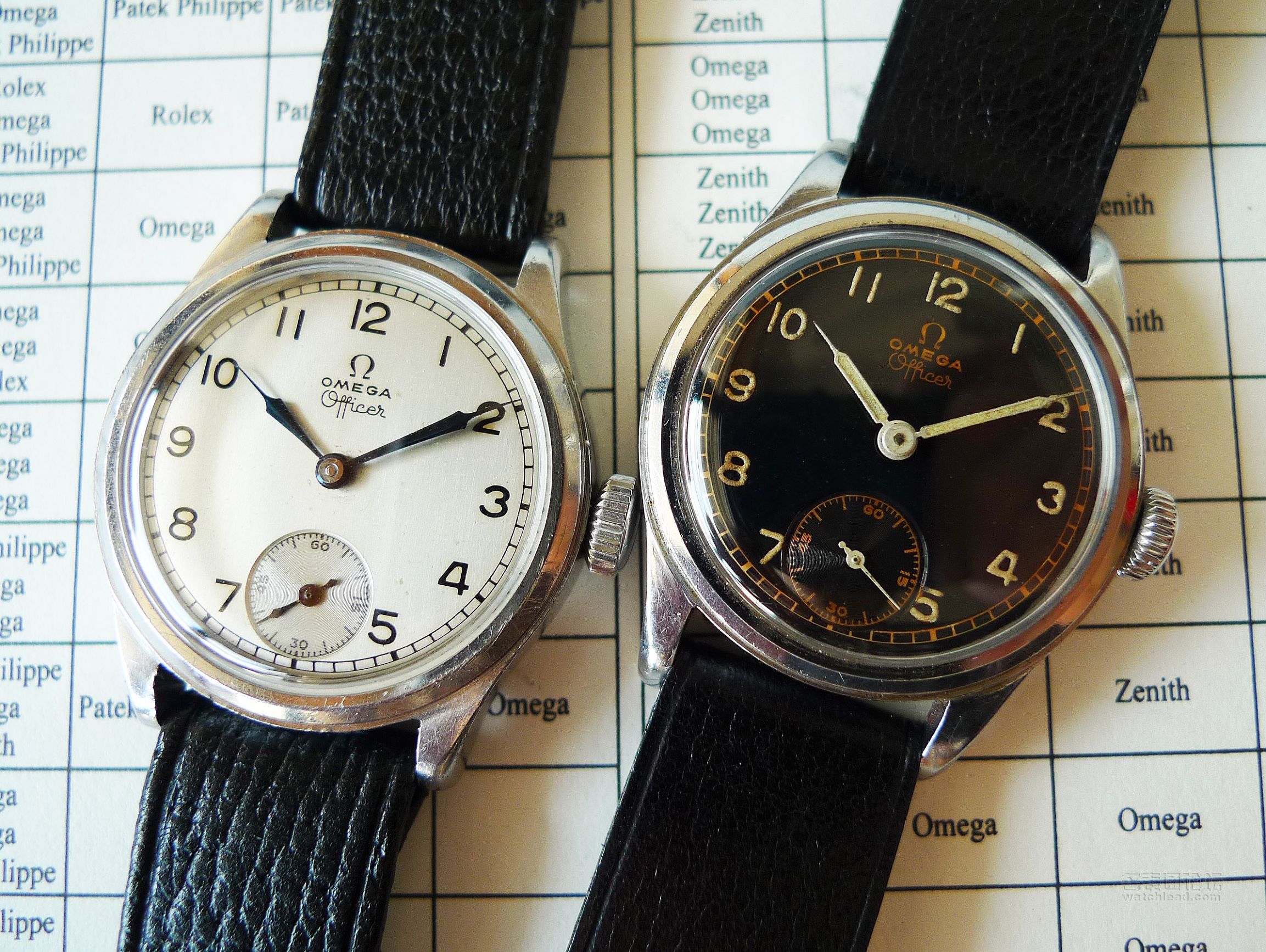 欧米茄二战腕表,欧米茄各个时代的表