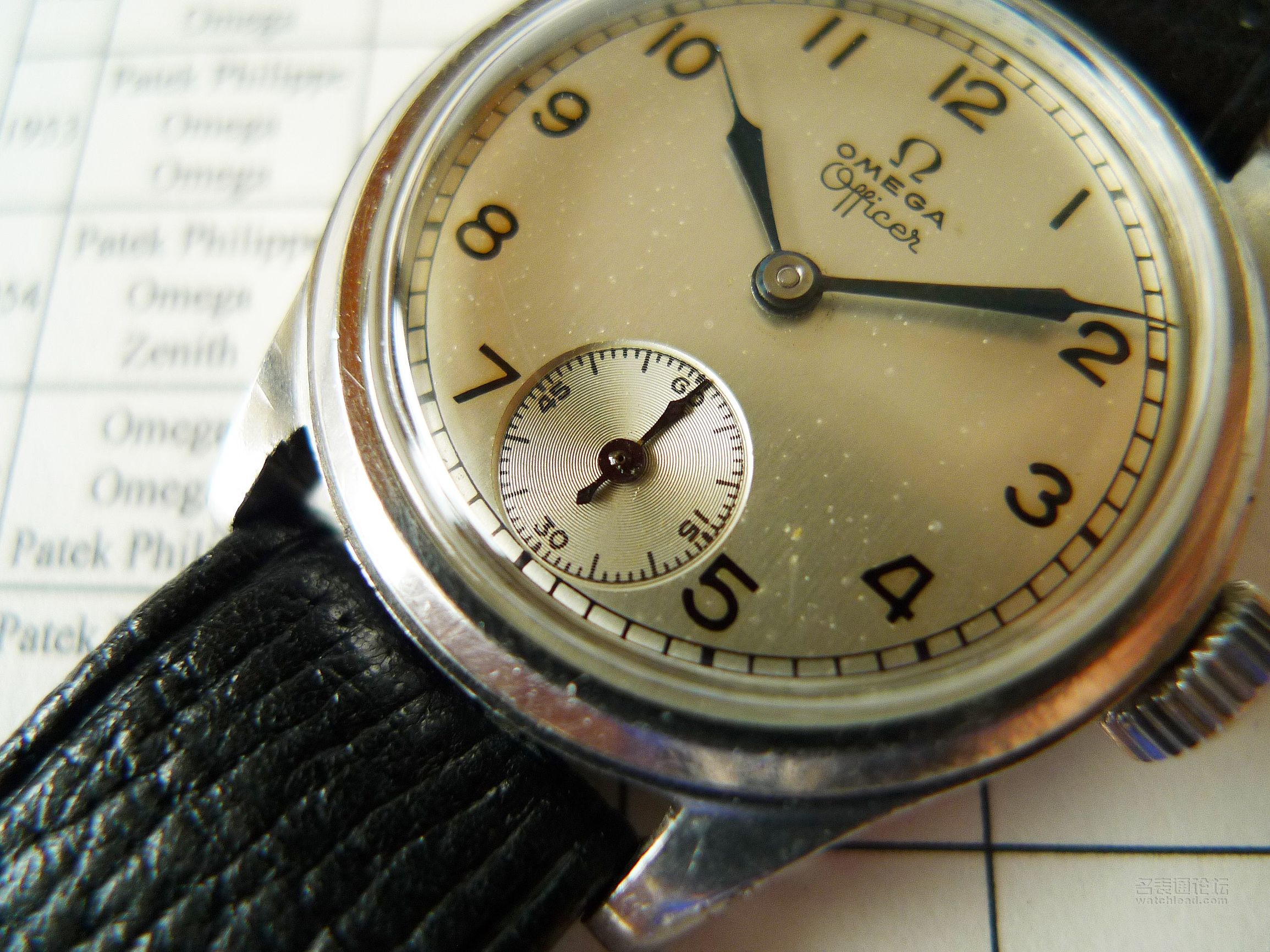 欧米茄二战腕表,欧米茄各个时代的表