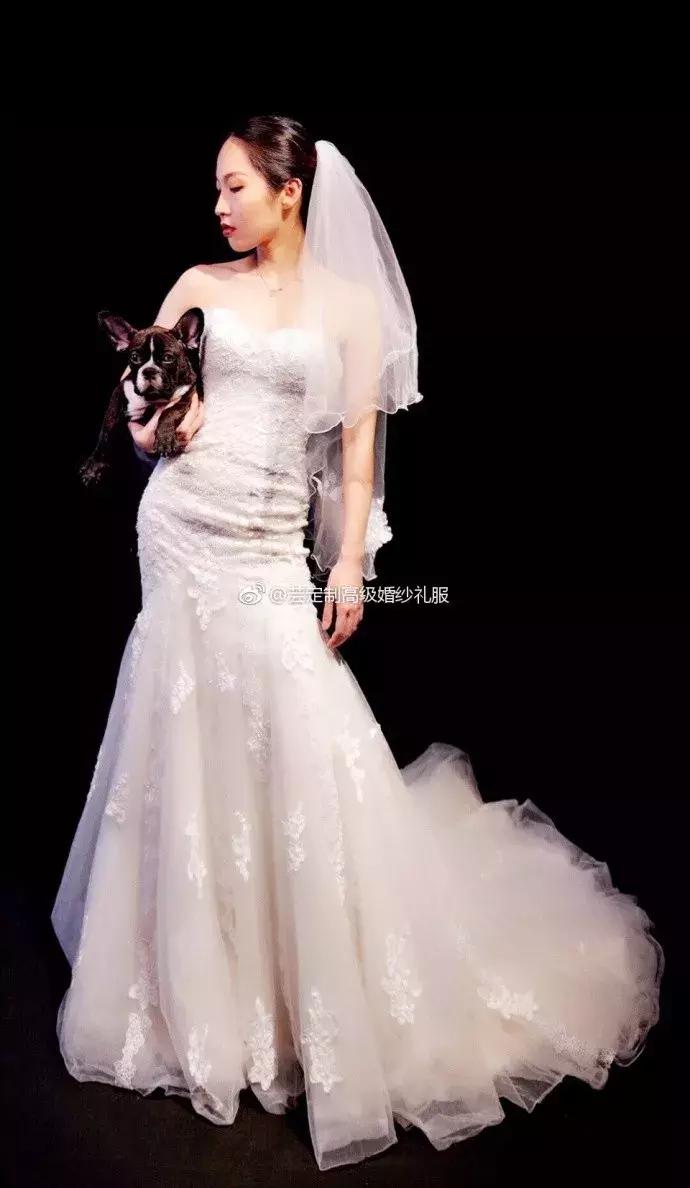 大拖尾婚纱合适矮个子女生吗,谁说矮就不能穿搭