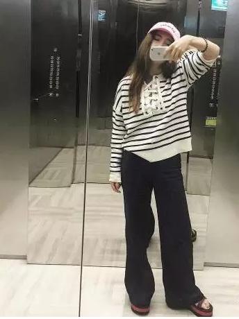 秋冬毛衣穿搭中性风高级感,打底毛衣女加绒秋冬半高领