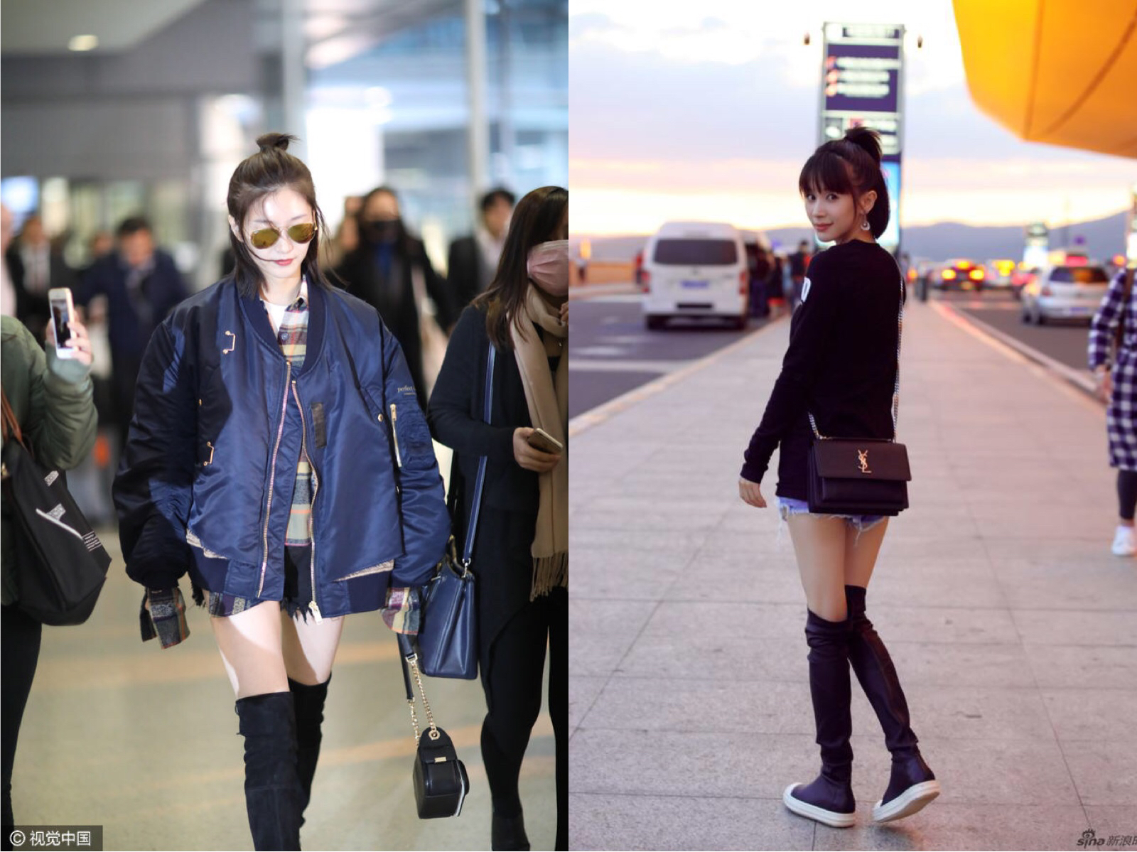 穿上高筒靴，你妈不再逼你穿秋裤了