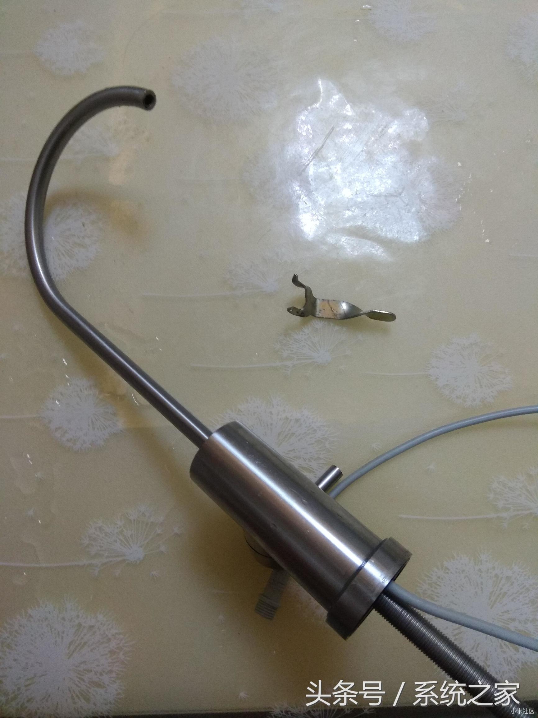 小米厨下净水器换完滤芯出水小,小米厨下式净水器水龙头怎么拆卸
