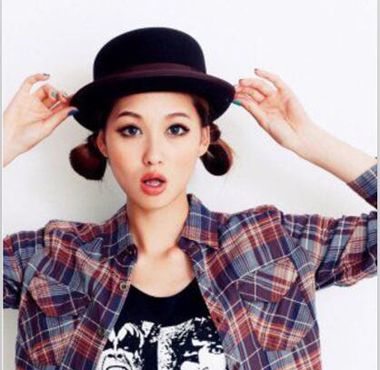 短发女生如何扎出慵懒随性的发型,合适短发女生的发型扎法图片