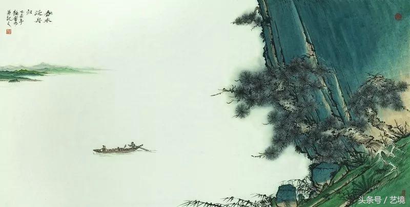 诗性翰墨——刘艳会新青绿山水作品品鉴