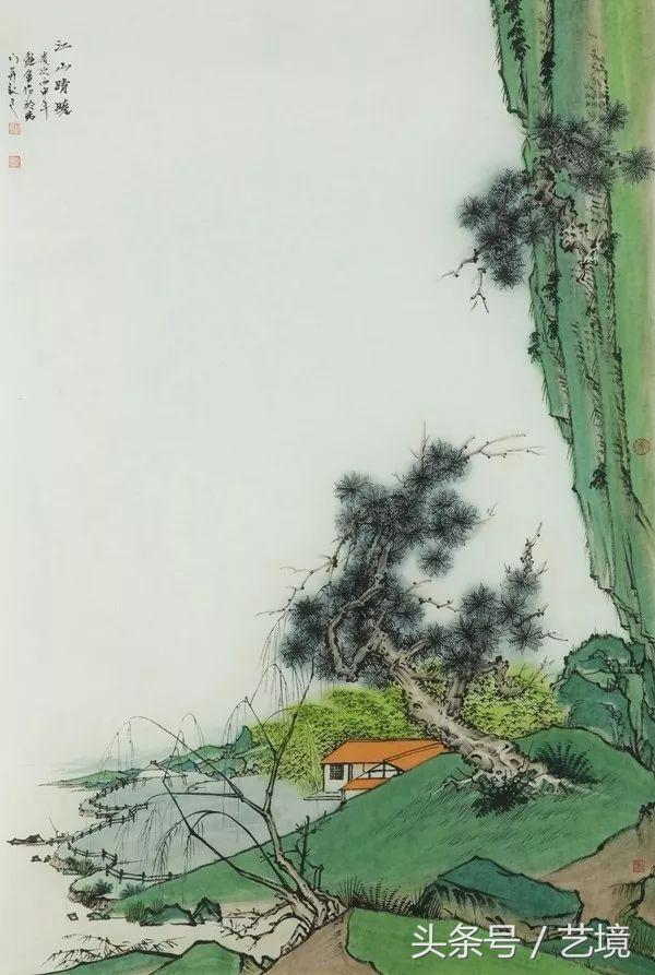 诗性翰墨——刘艳会新青绿山水作品品鉴