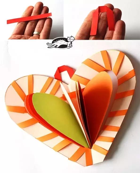 卡纸贺卡幼儿园手工,卡纸贺卡简单幼儿园