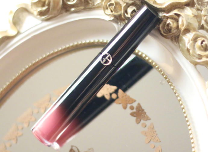 阿玛尼116口红,18支阿玛尼黑管唇釉全试色