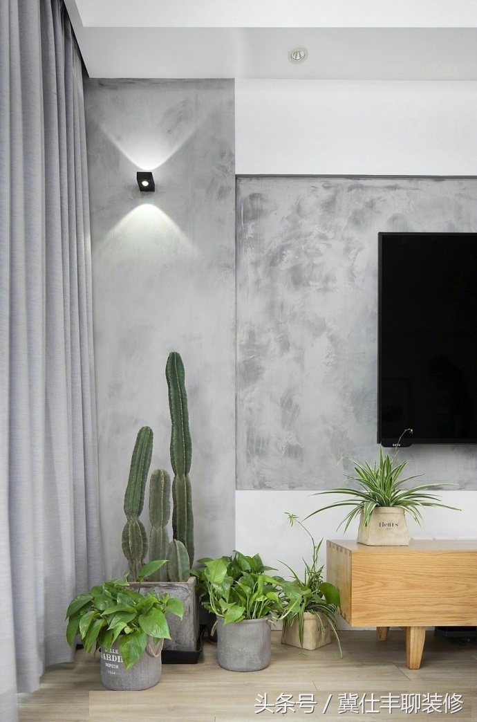 如何只用墙漆，就让墙面装修的很漂亮？