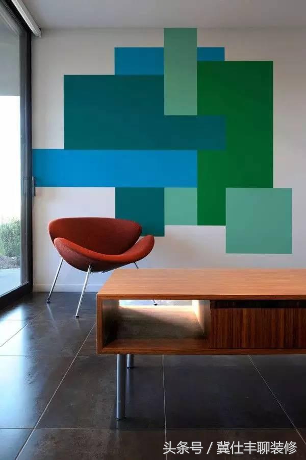 如何只用墙漆，就让墙面装修的很漂亮？