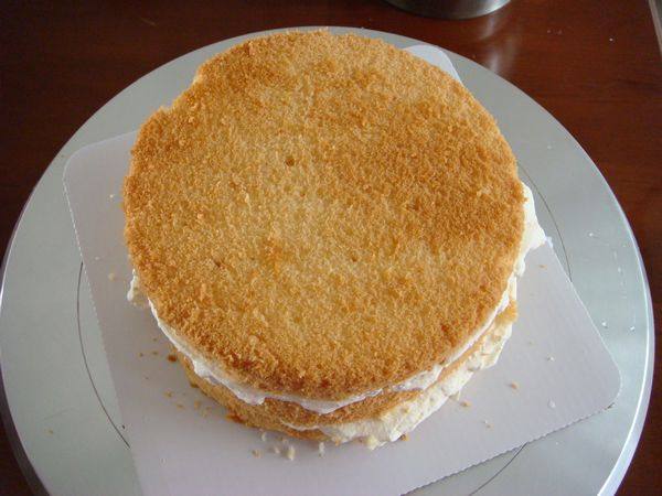 纯白蛋白霜花蛋糕,4寸奶油霜花蛋糕