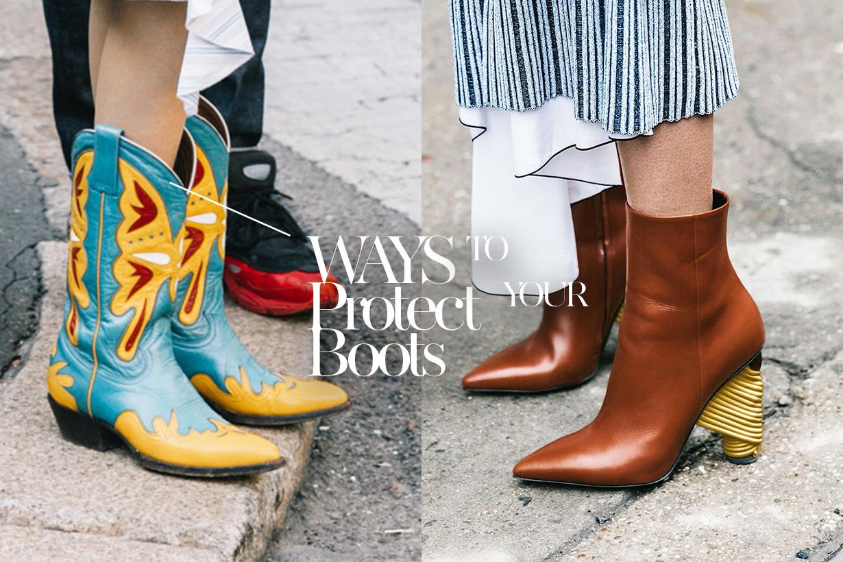 反绒皮靴子怎么打理,靴子的保养小技巧图解