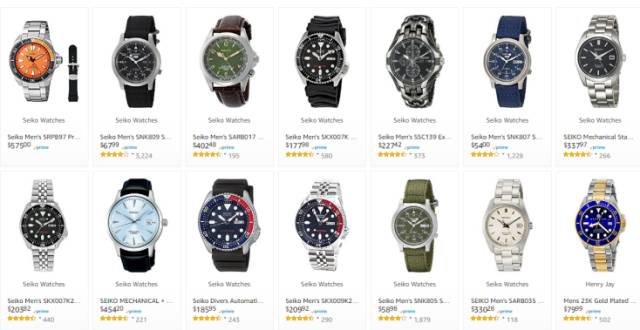 美国市场高性价手表,美国时尚手表品牌