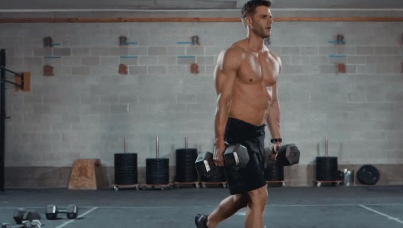 用哑铃练全身能练出什么样子,增肌哑铃训练动作