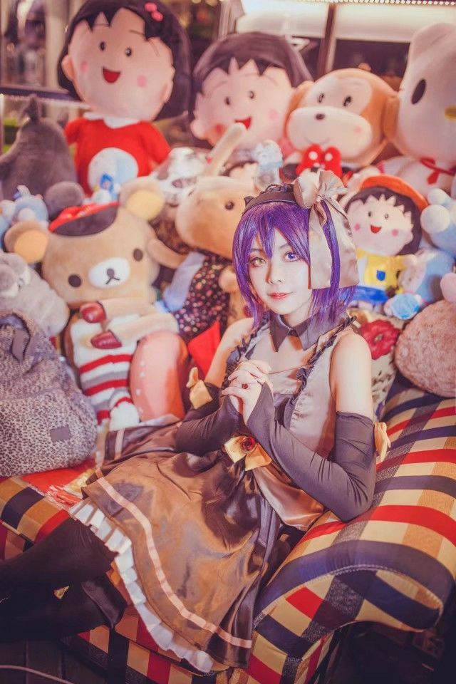 日漫校园番cos,中二病也要谈恋爱六花勇太cos