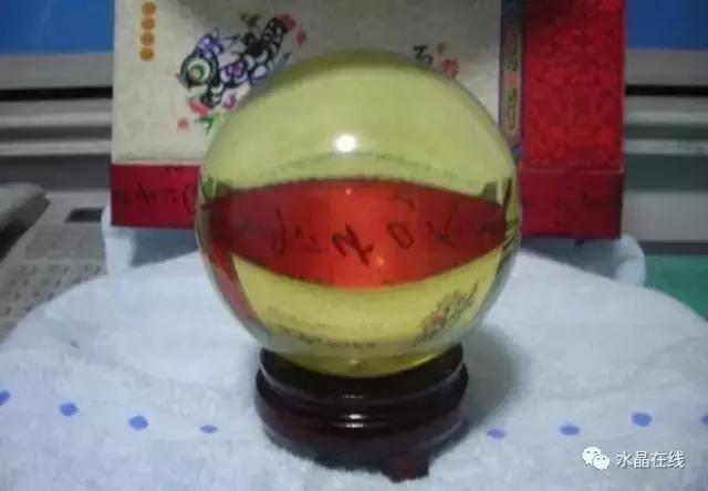 分辨黄水晶,真假黄水晶对比照片图