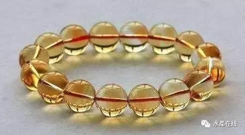 分辨黄水晶,真假黄水晶对比照片图