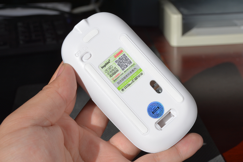 英菲克鼠标P-M1：超薄苹果风，静音更无光