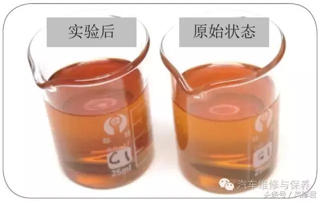 润滑油变黄的原因,润滑油颜色变黑