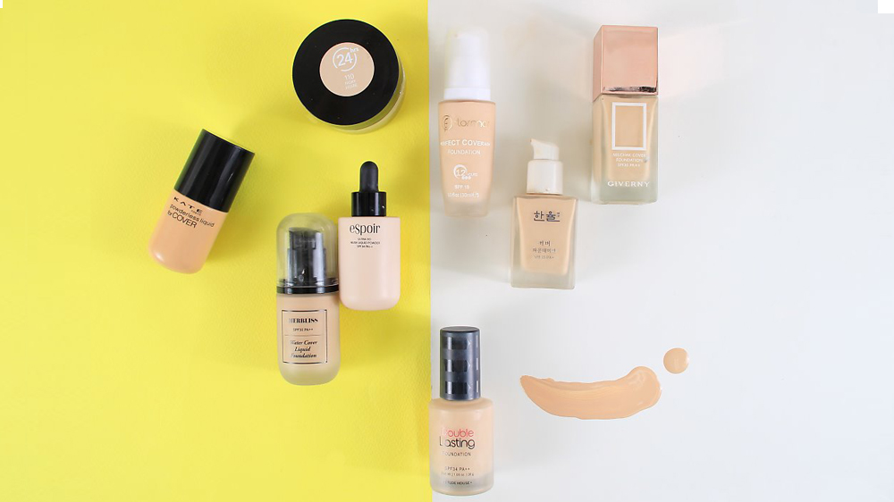 三四十块钱合适学生党的粉底液,平价粉霜战斗机