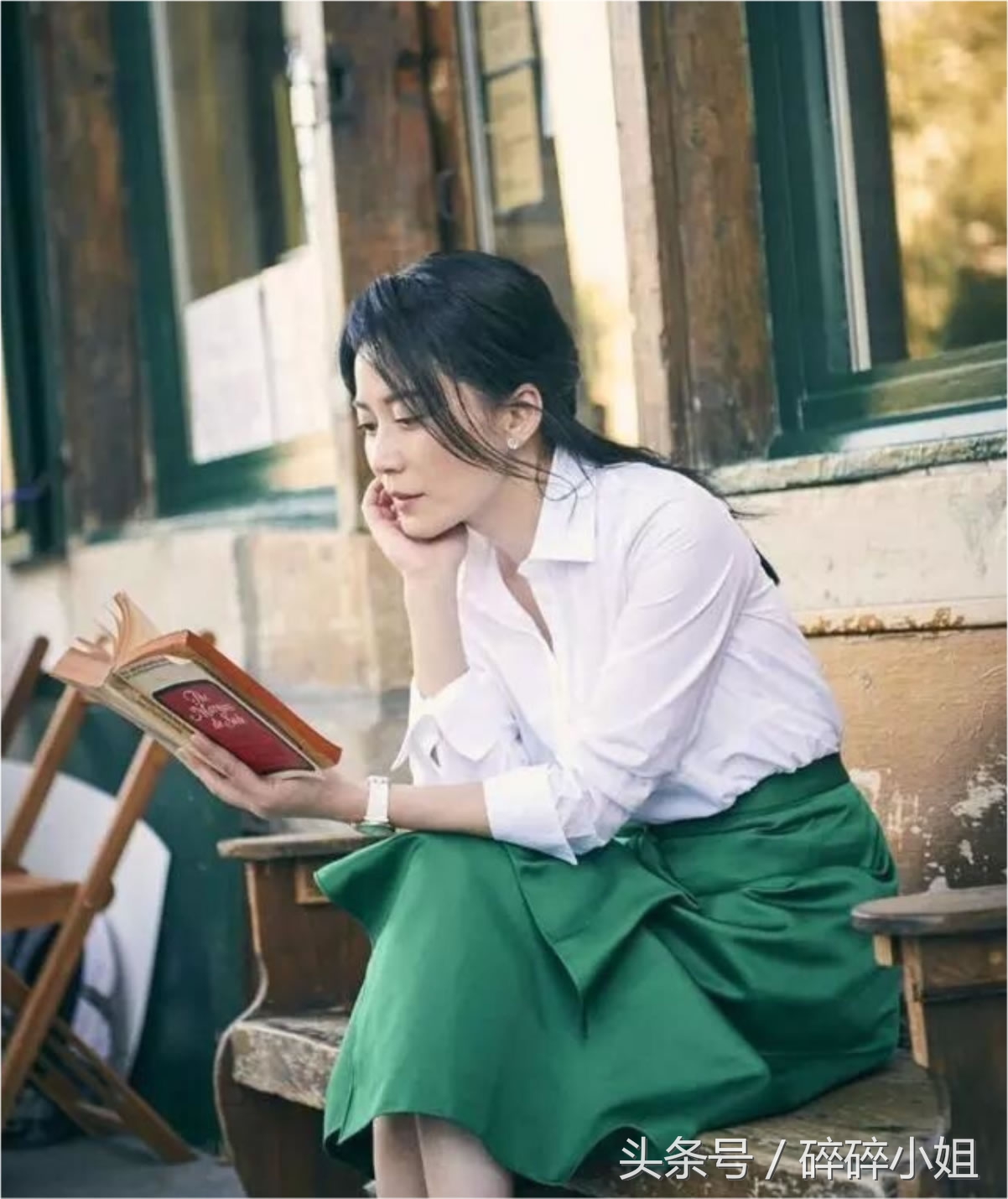 换刘海果然能够让一个人变年轻,换个刘海看看哪个好看一点