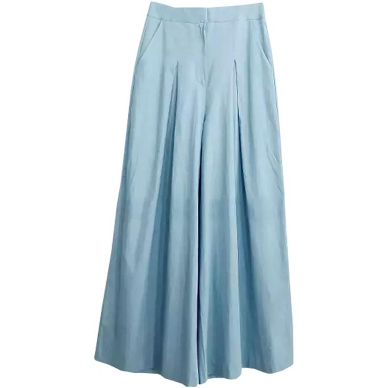 不挑身材的阔腿裤才合适你,选对裤型才能显高显瘦