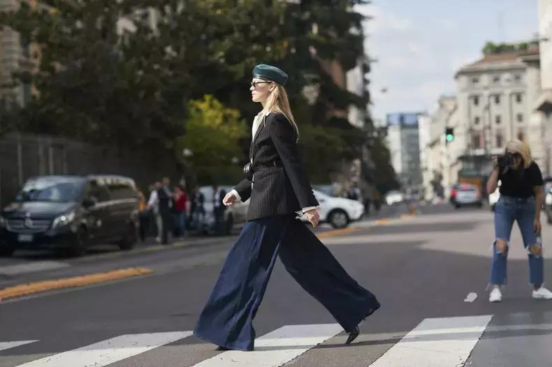 不挑身材的阔腿裤才合适你,选对裤型才能显高显瘦