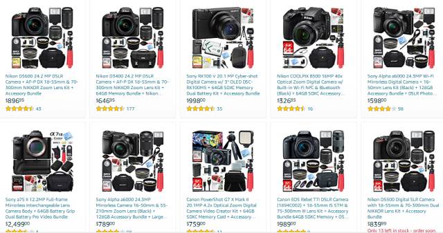 美国线上市场最受欢迎的摄像产品品牌及热卖品TOP30