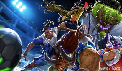 牛头酋长皮肤高清图片,给公牛角力你会尝到牛角的味道