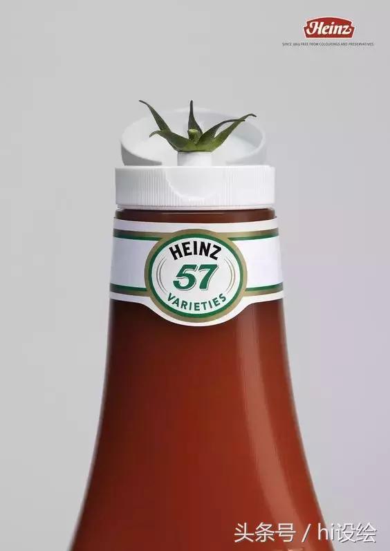 一组趣味十足的创意广告设计,依云返老还童广告创意平面