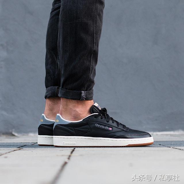 黑鞋白底鞋推荐,高帮白底黑色鞋