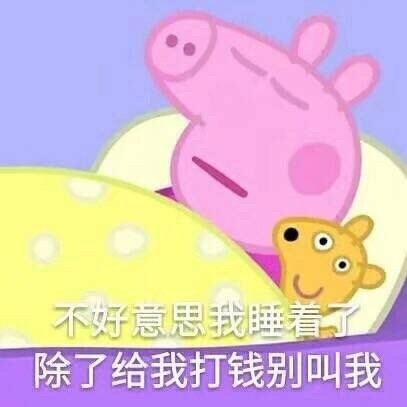 刘耀文小猪佩奇表情包,小猪佩奇燃烧吧我的青春表情包