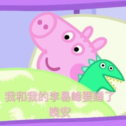 刘耀文小猪佩奇表情包,小猪佩奇燃烧吧我的青春表情包