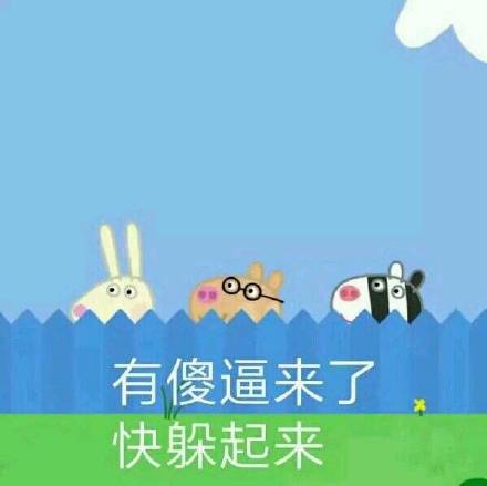刘耀文小猪佩奇表情包,小猪佩奇燃烧吧我的青春表情包