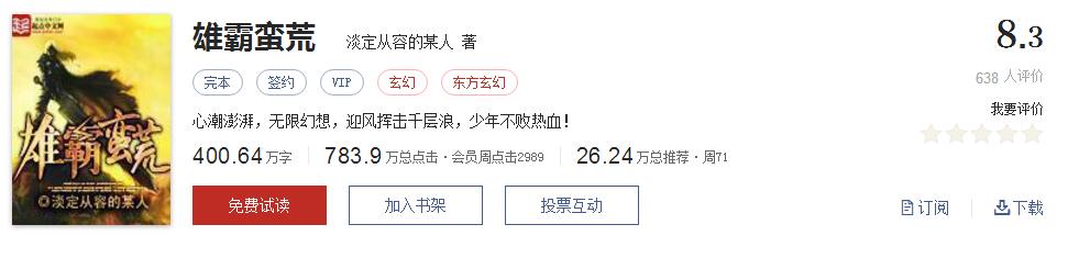 难以超越的网络小说神作,小说十五部经典神作