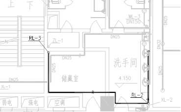 燃气热水器管道预埋图讲解,热水系统施工图讲解