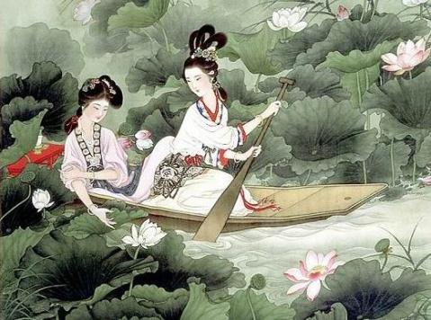 荷塘采莲的诗句,采莲诗句经典名句