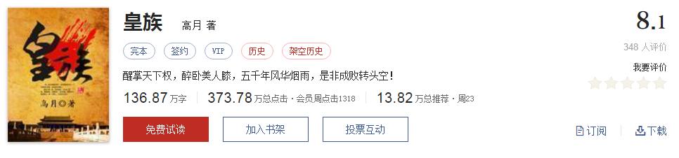 难以超越的网络小说神作,小说十五部经典神作