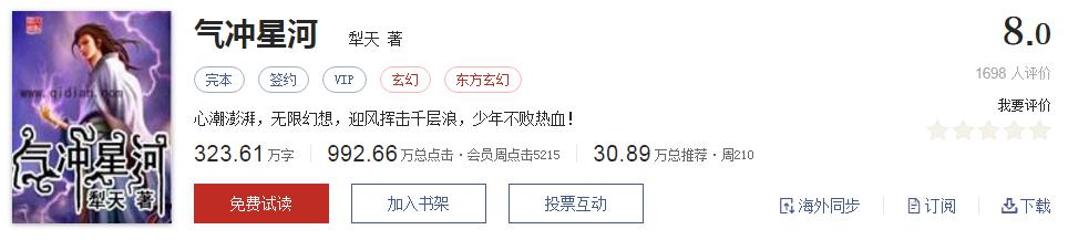 超千万字最好看玄幻小说书单,雪鹰领主东方玄幻小说书单推荐